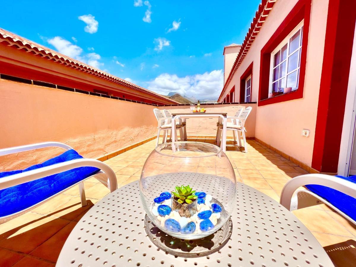 !!! Relaxing View, The Heights Apartment With Terrace And Heated Pools, Los Cristianos Los Cristianos  Exteriér fotografie