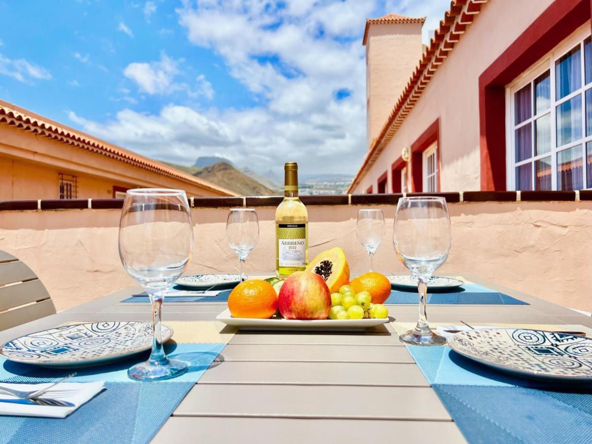 !!! Relaxing View, The Heights Apartment With Terrace And Heated Pools, Los Cristianos Los Cristianos  Exteriér fotografie