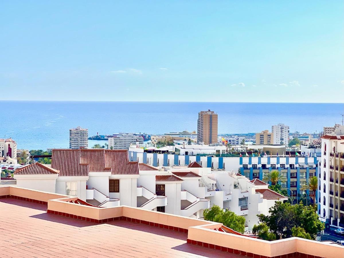 !!! Relaxing View, The Heights Apartment With Terrace And Heated Pools, Los Cristianos Los Cristianos  Exteriér fotografie